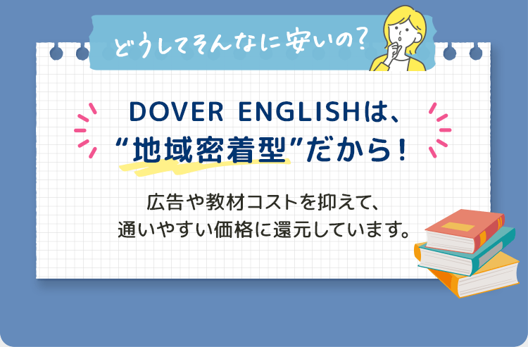 どうしてこんなに安いの？